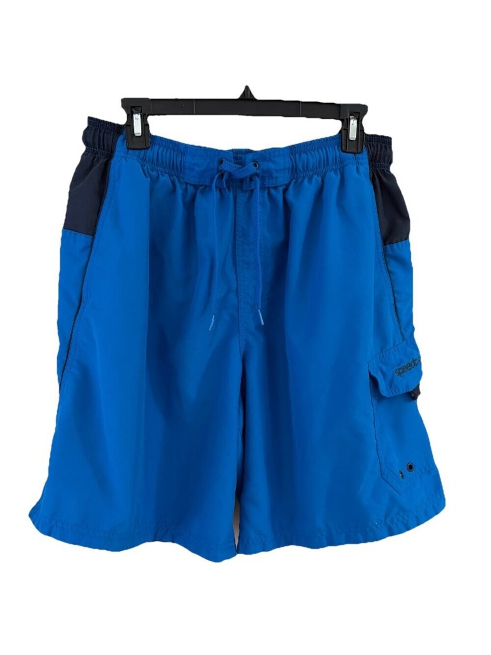 Speedo Men's Swim Trunks Shorts Bathing Suit Size Large Blue Beach Vacation